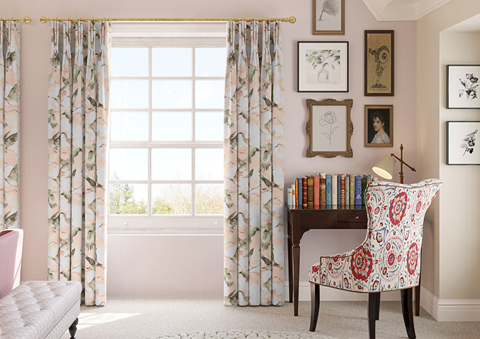 Flyway, Blush - Made to Measure Curtains - Image 3